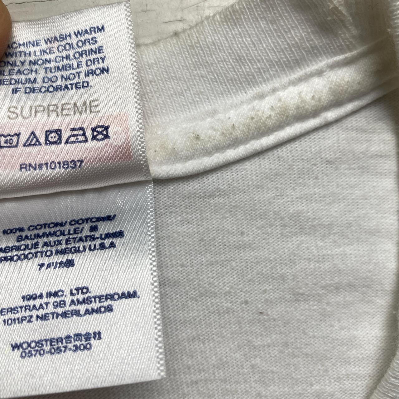 Supreme Fire Depatment Chinatown T Shirt White (S)