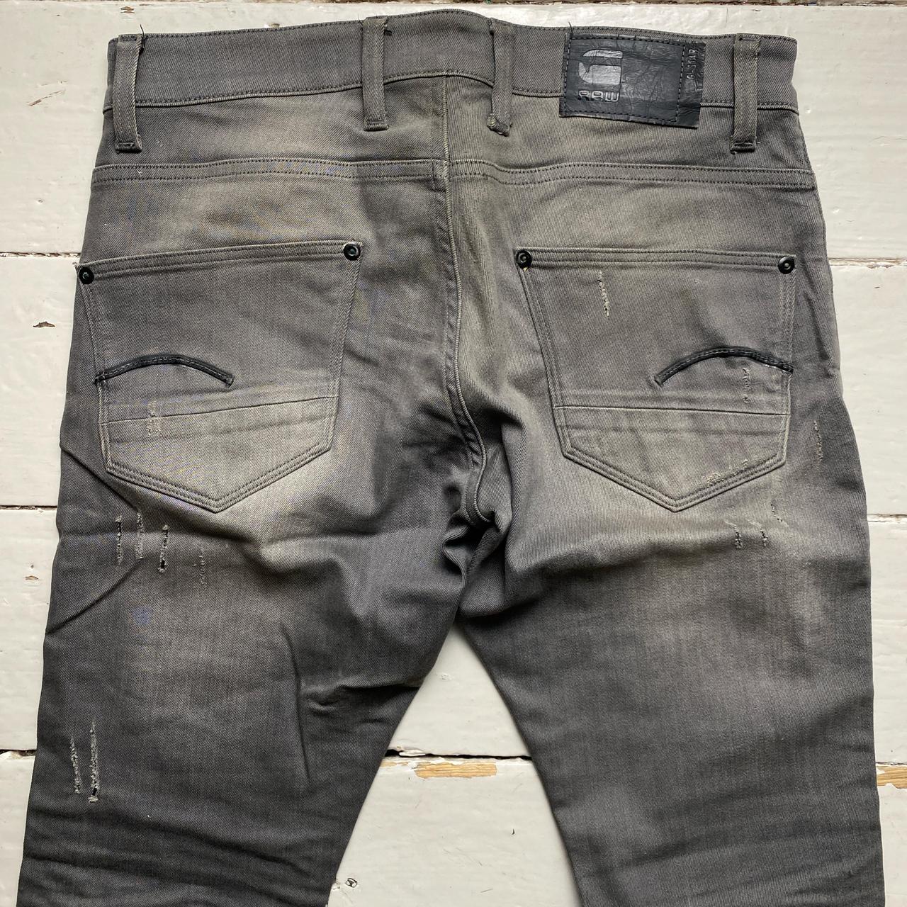 G Star Revend Slim Grey Jeans