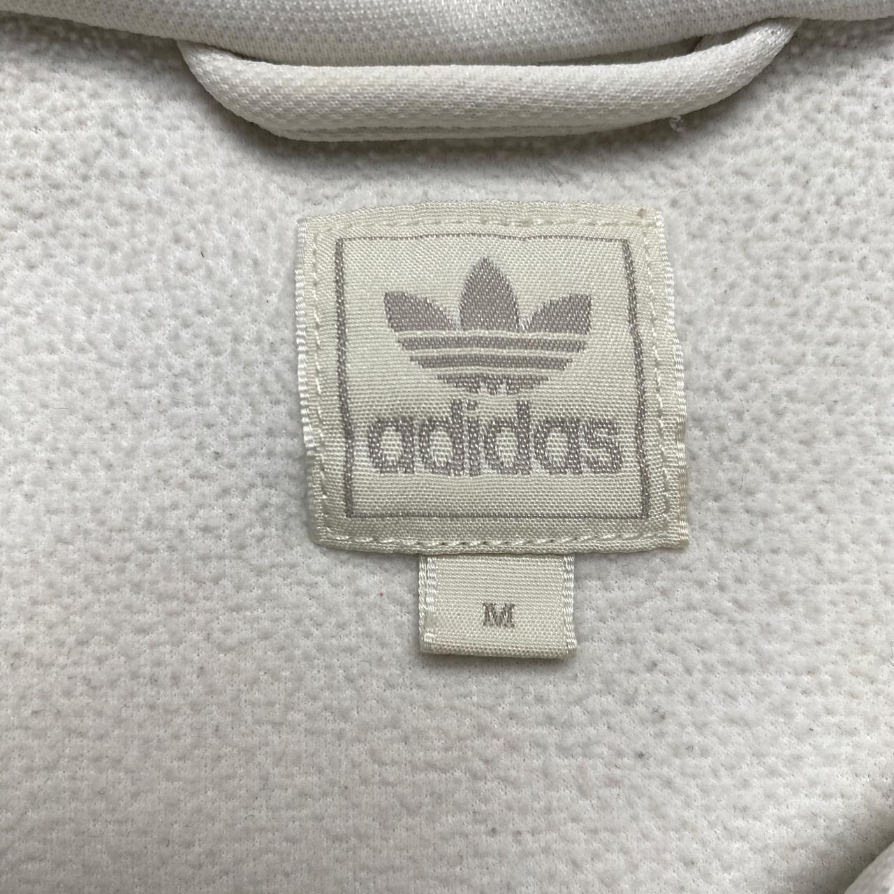 Adidas Originals White and Gold Tracksuit Jacket (M)