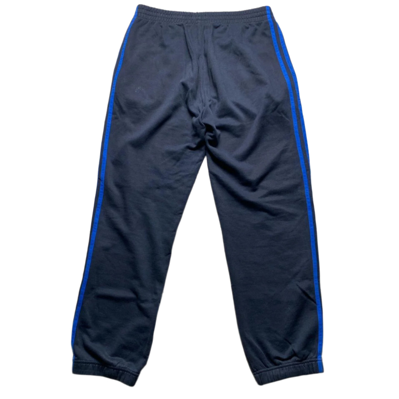 Adidas Performance Essentials Navy and Blue Baggy Joggers (M)