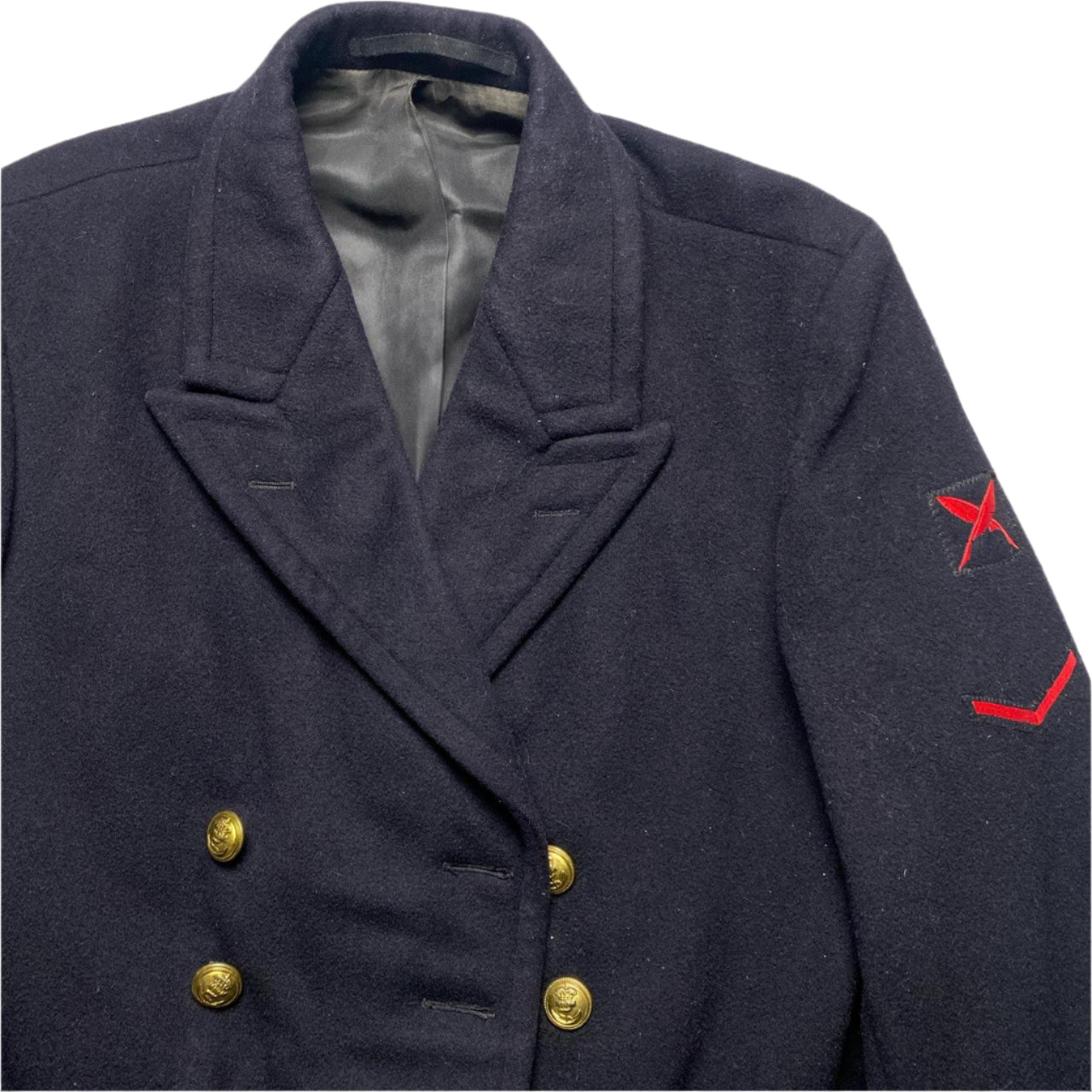 Vintage 1960’s Sailing Naval Peacoat (L)