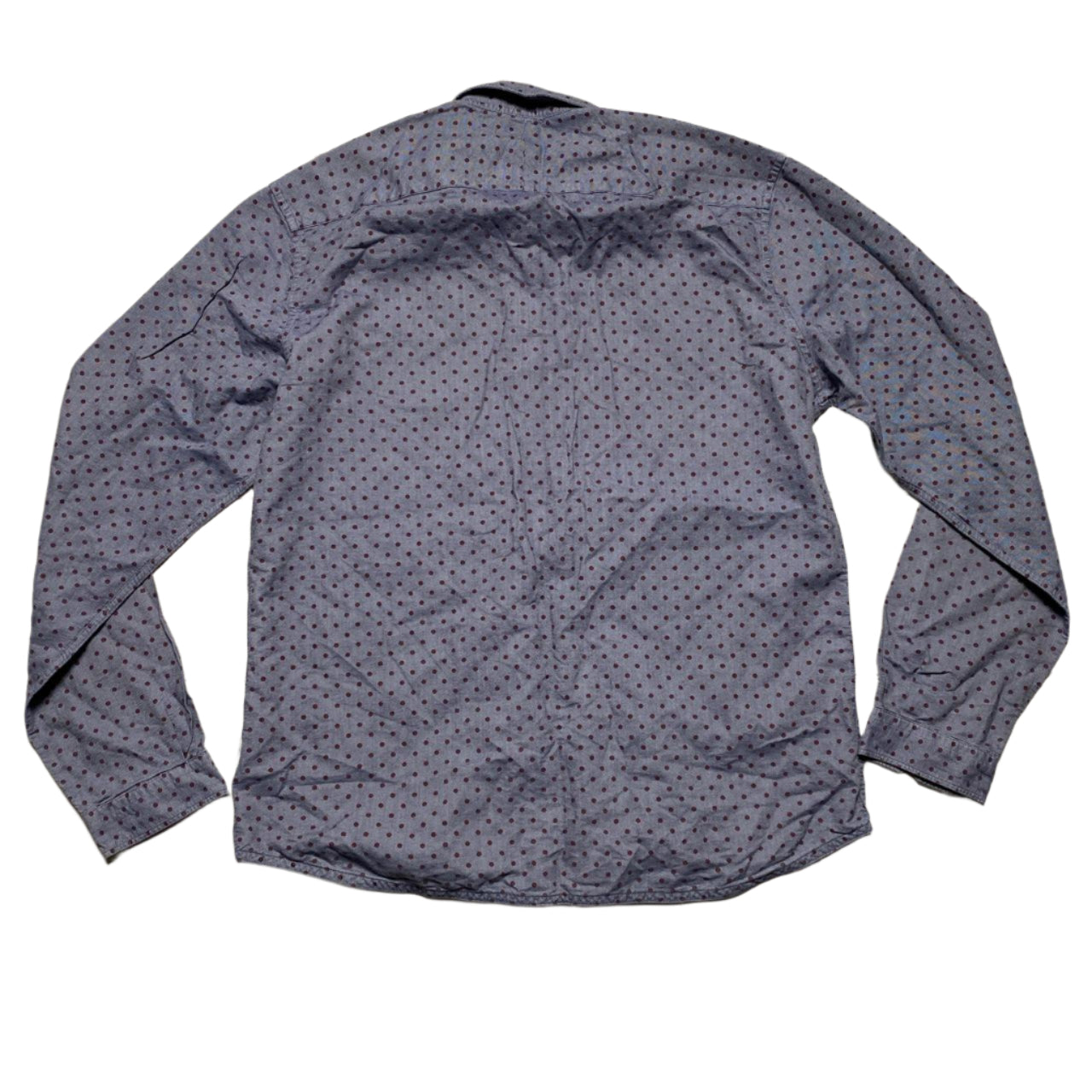 Ted Baker Blue Purple Polkadot Shirt (L)