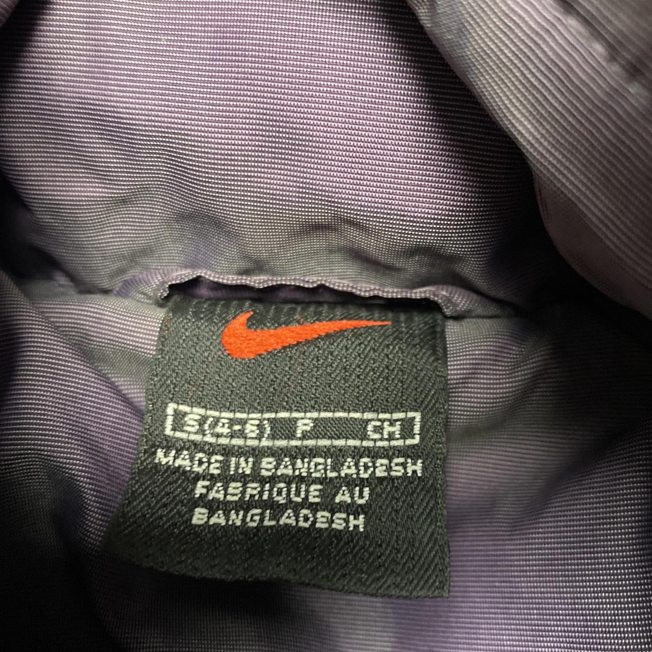 Nike Vintage 90’s Purple Womens Puffer Coat (S)