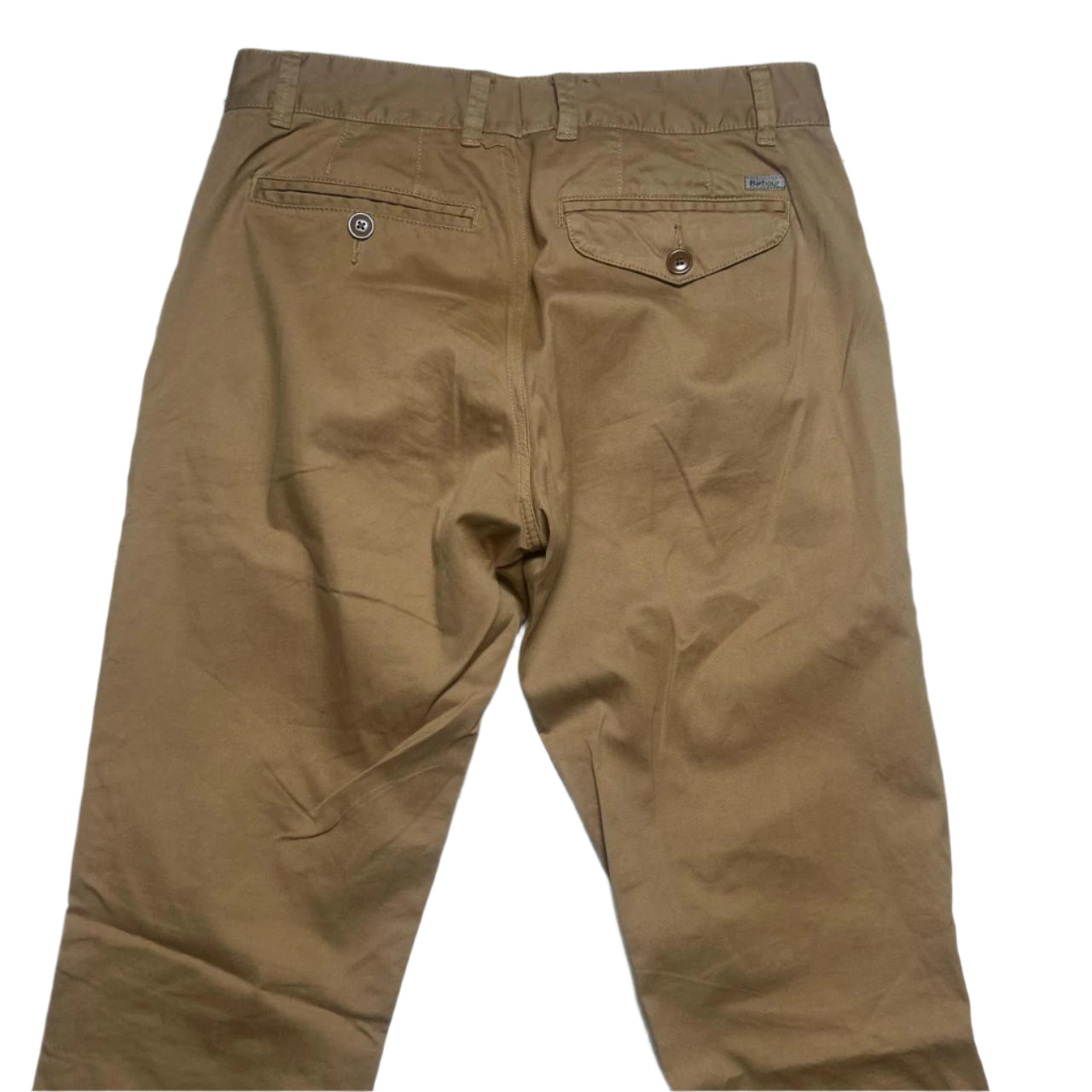Barbour Tan Brown Chino Trousers (W 34)