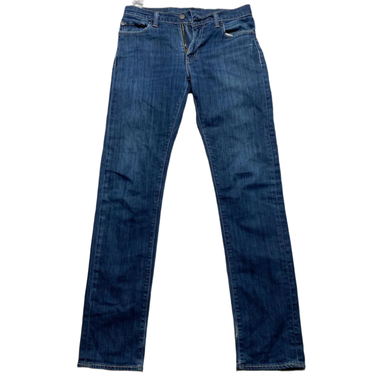 Levis 504 Slim Straight Navy Jeans (29W)