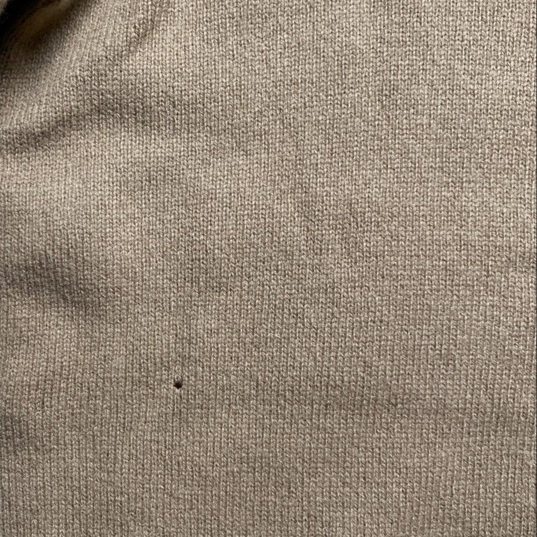 Ralph Lauren Polo Lambs Wool Brown V Neck Jumper (XL)