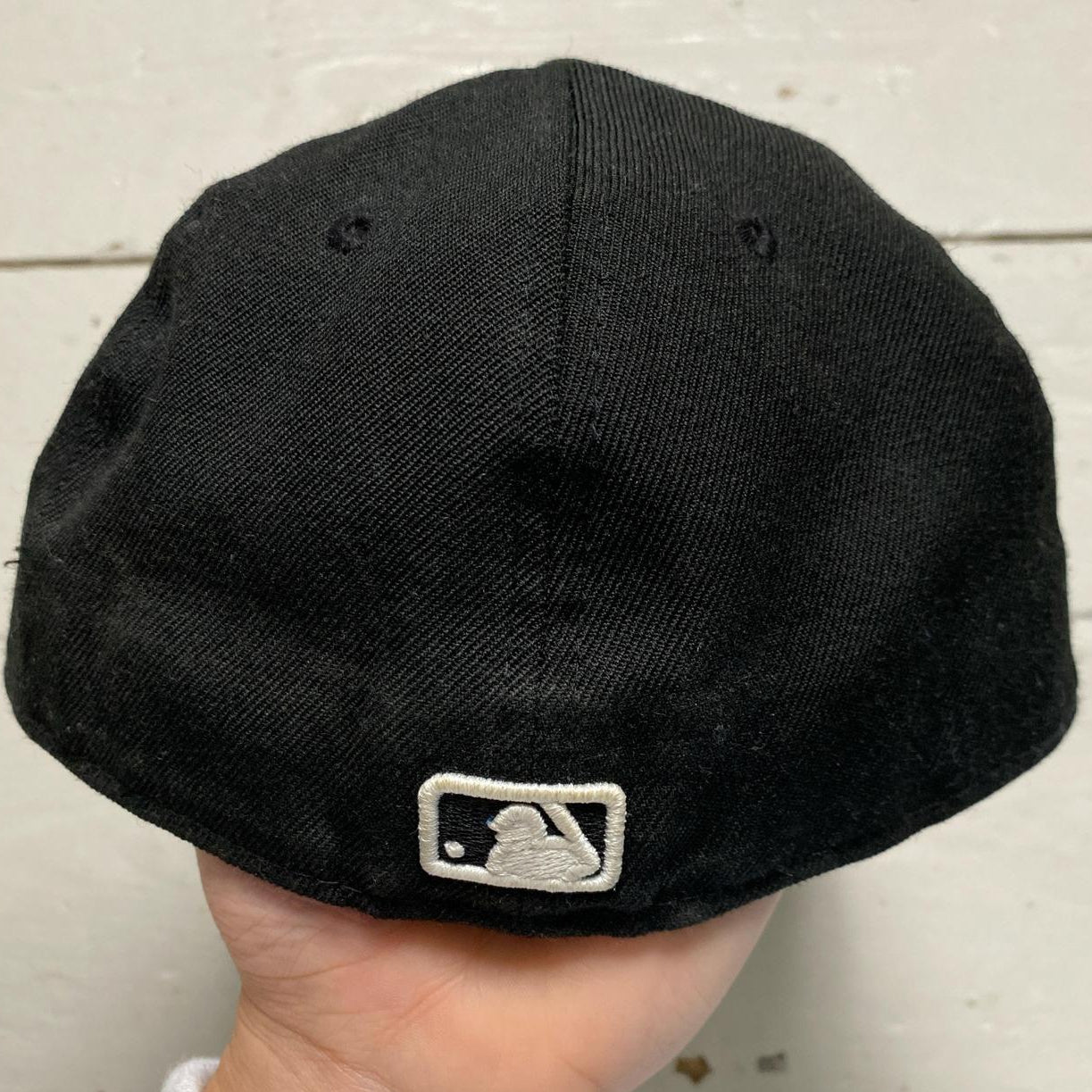 LA Dodgers New Era Black and White Fitted Cap