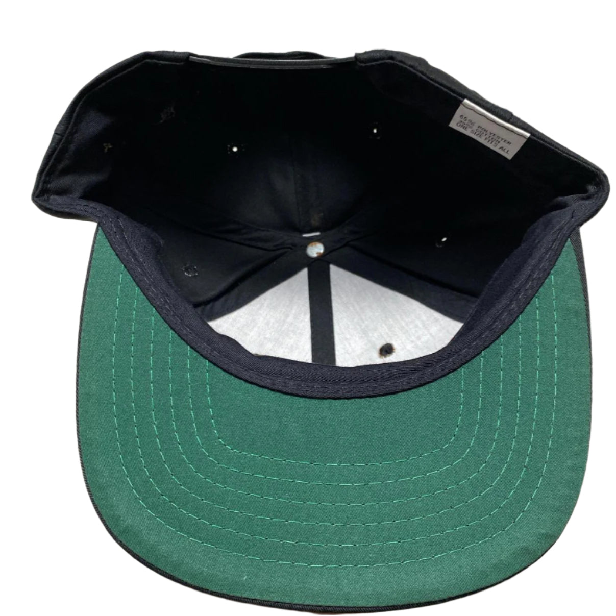 Metallica Vintage 90’s Green Brim Cap Black and Red Snapback Cap