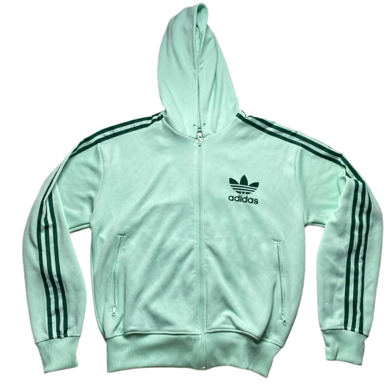 Adidas Originals Mint Green Hoodie (L)