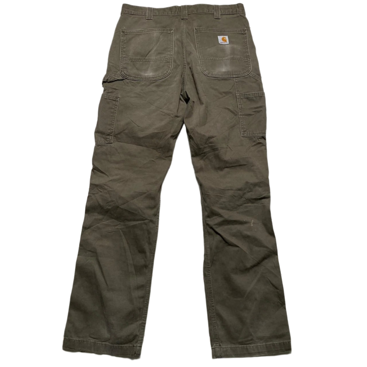 Carhartt Vintage Khaki Carpenter Cargo Trousers (32W)