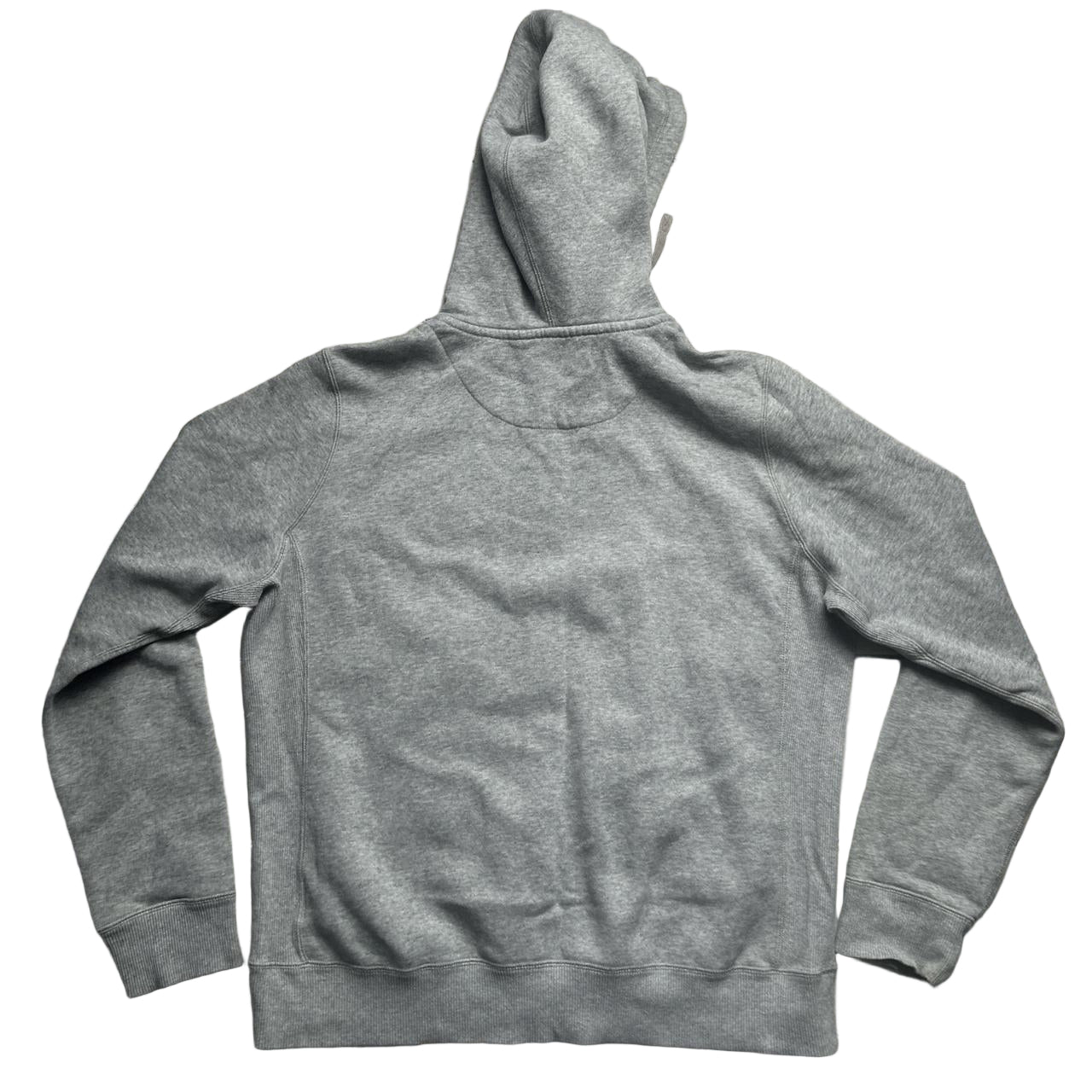 Nike Grey and Navy Swoosh Athletic Department Hoodie (XL)