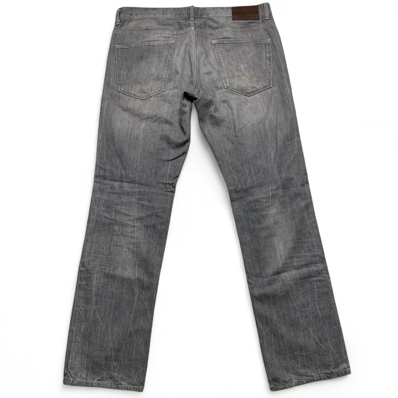 Hugo Boss Orange Light Grey Straight Fit Jeans (36W)