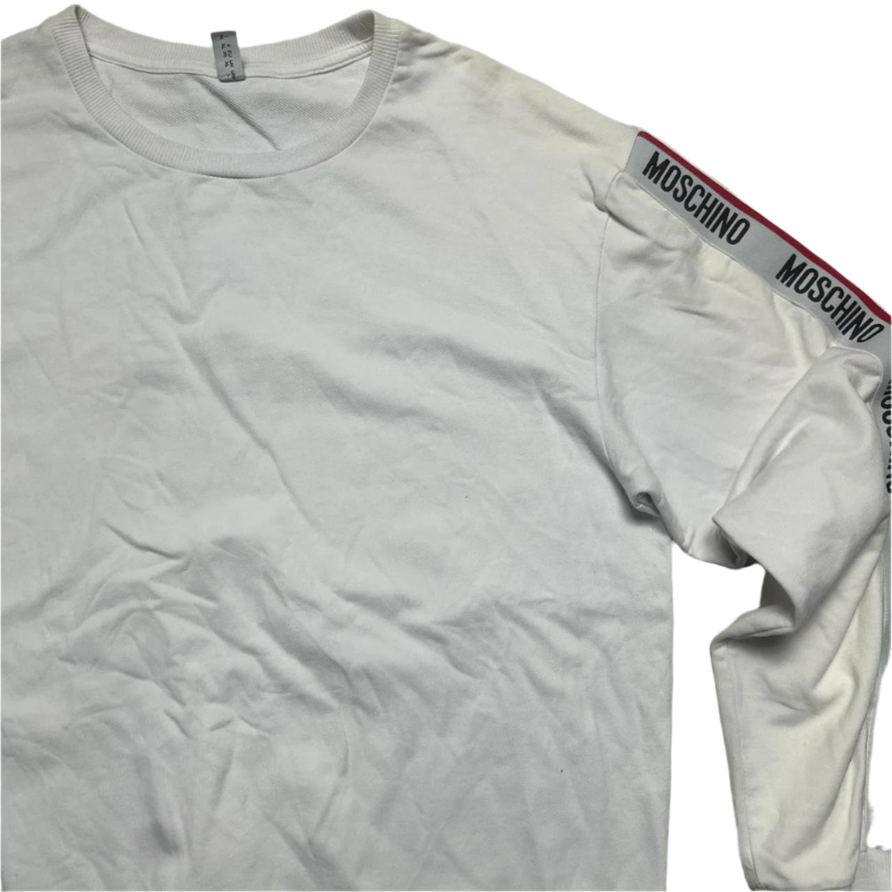 Moschino Underwear White Jumper (XL)