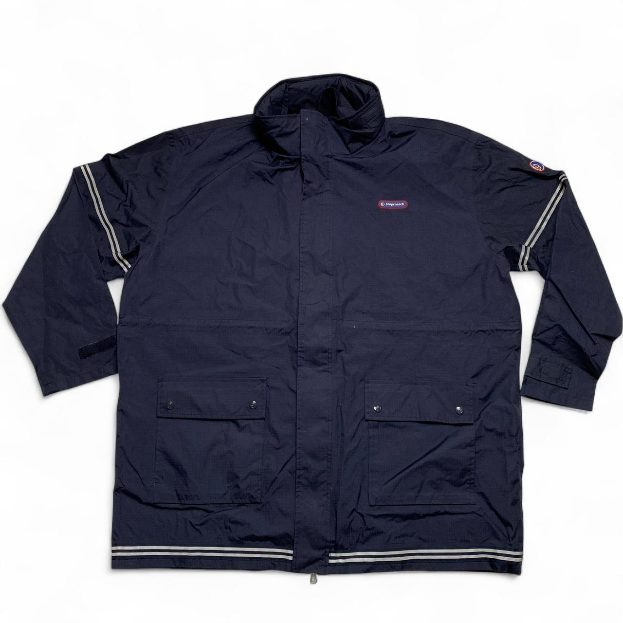 Stagecoach Windbreaker Navy Lightweight Jacket (XXL)