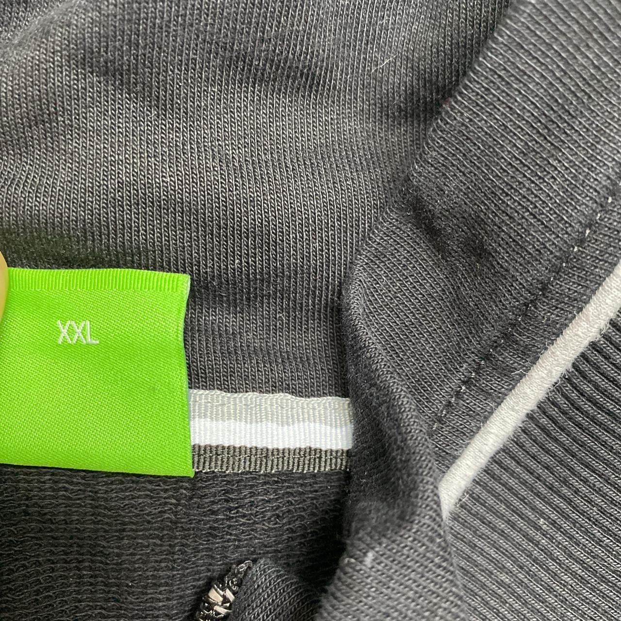 Hugo Boss Black and White Tracksuit Jacket (2XL)