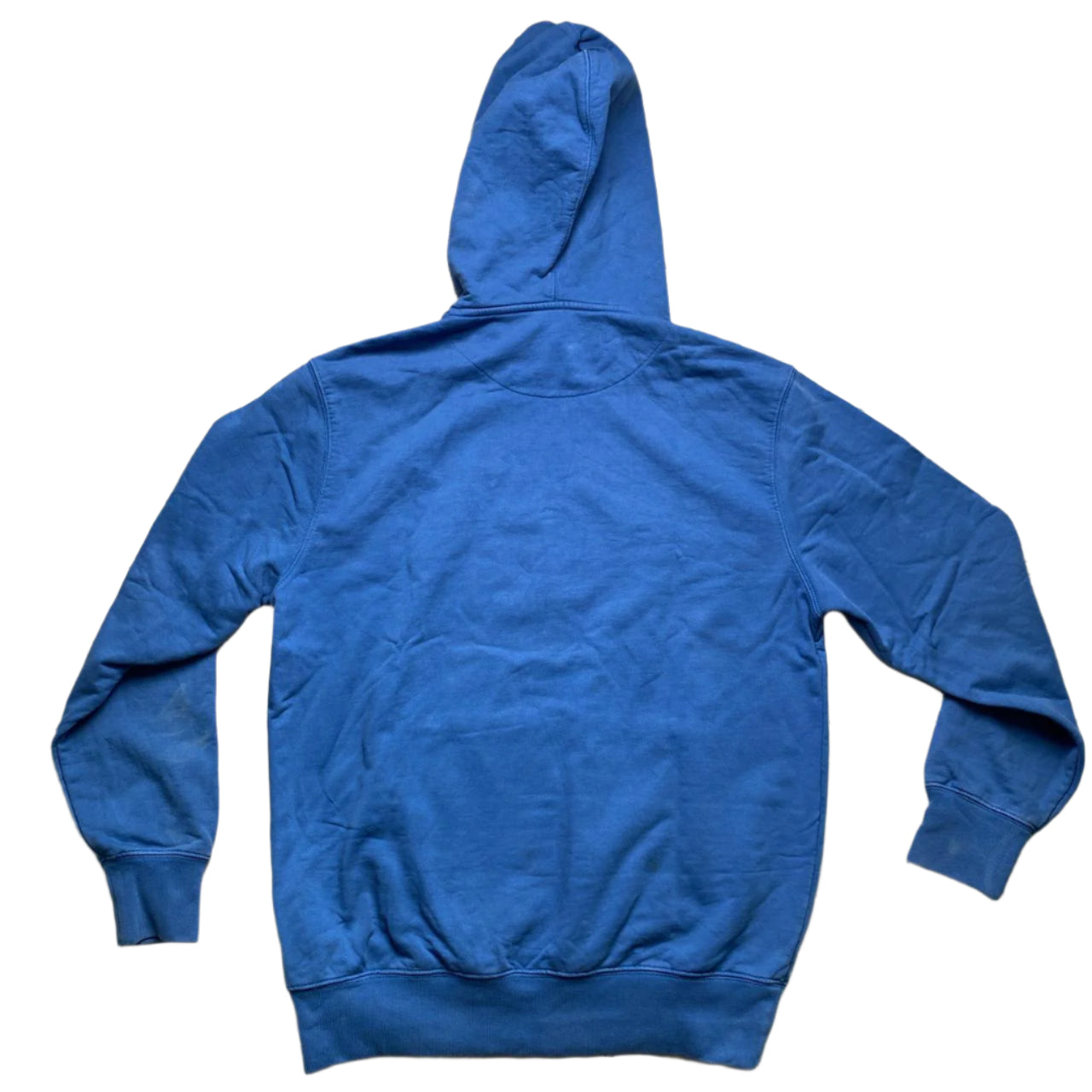 Palace Blue and Light Brown Hoodie (M)