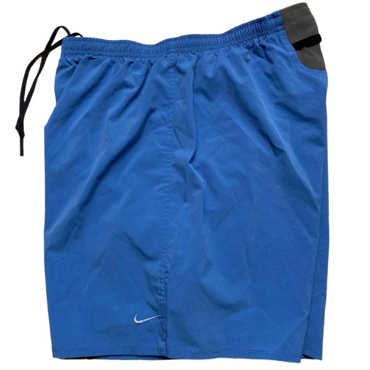Nike Blue Dri Fit Vintage Shell Shorts (L)
