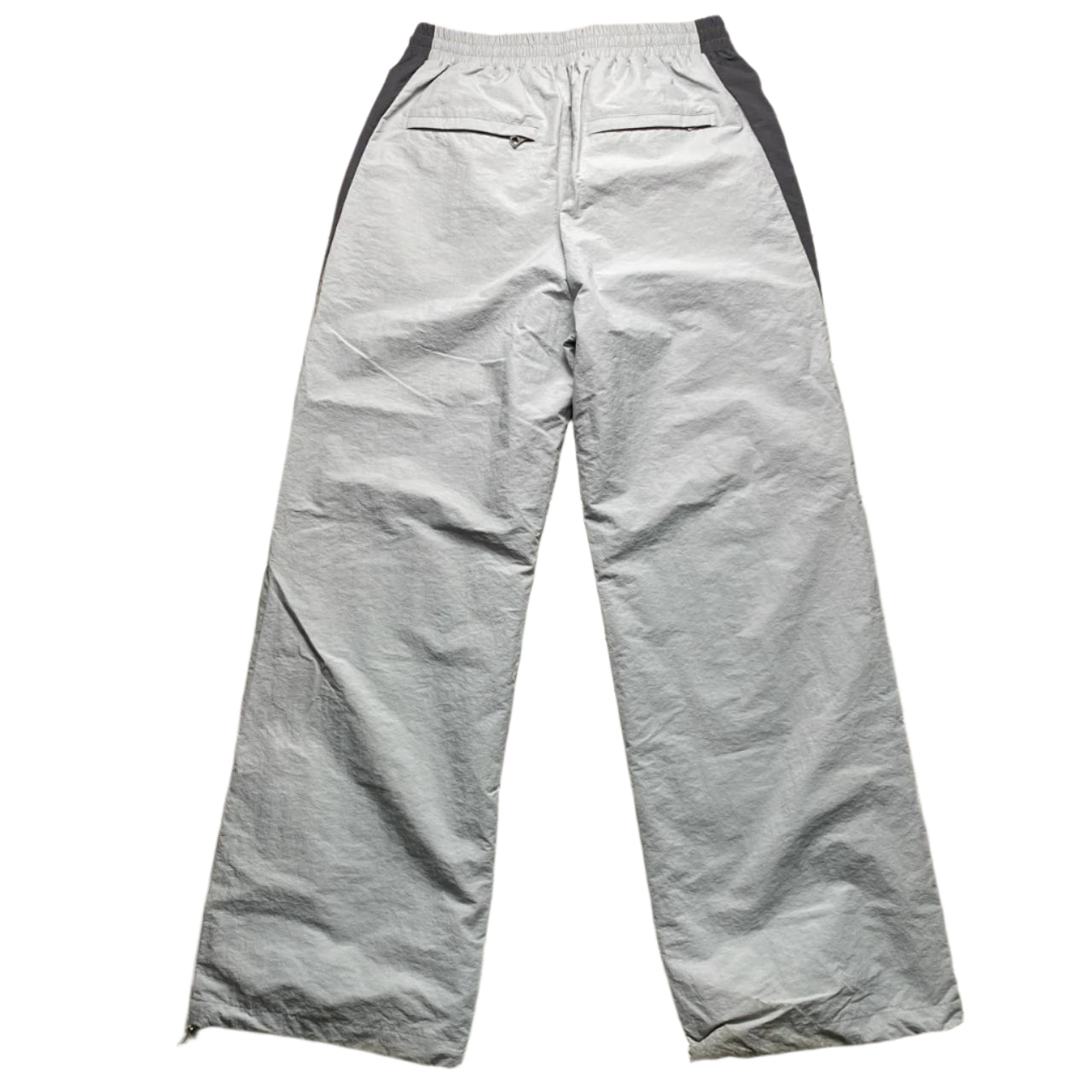 Vicinity Grey and Silver Nylon Shell Full Tracksuit (L)