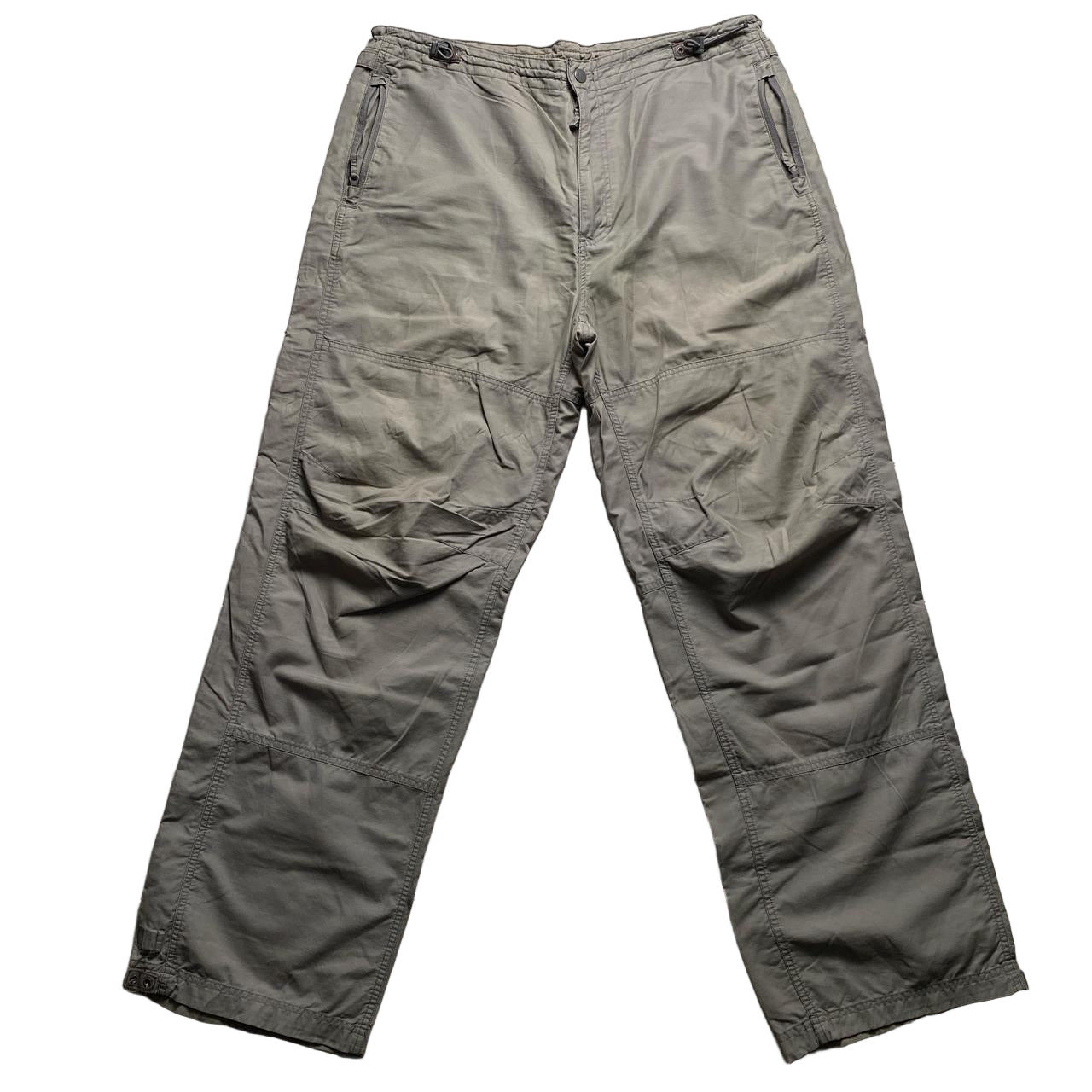 GAP Vintage Baggy Khaki Green Cargo Army Combat Trousers (38W)