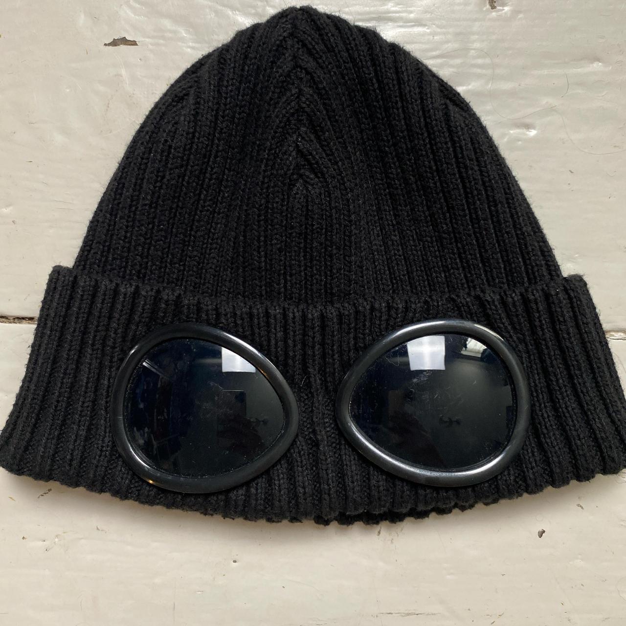 No Fear CP Goggle type Black Beanie Hat
