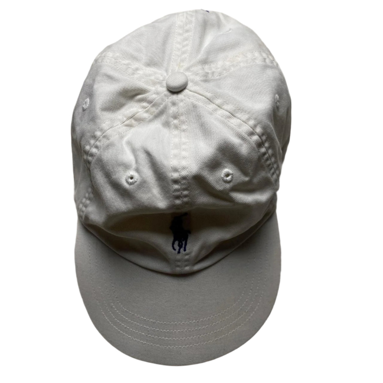 Polo Ralph Lauren White and Blue Cap