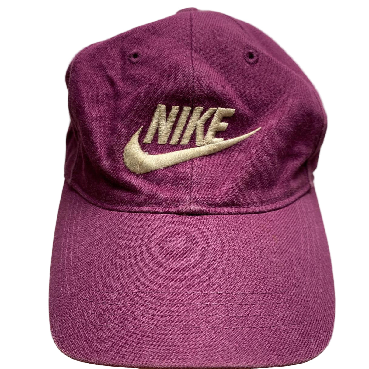 Nike Cream Swoosh Purple Cap