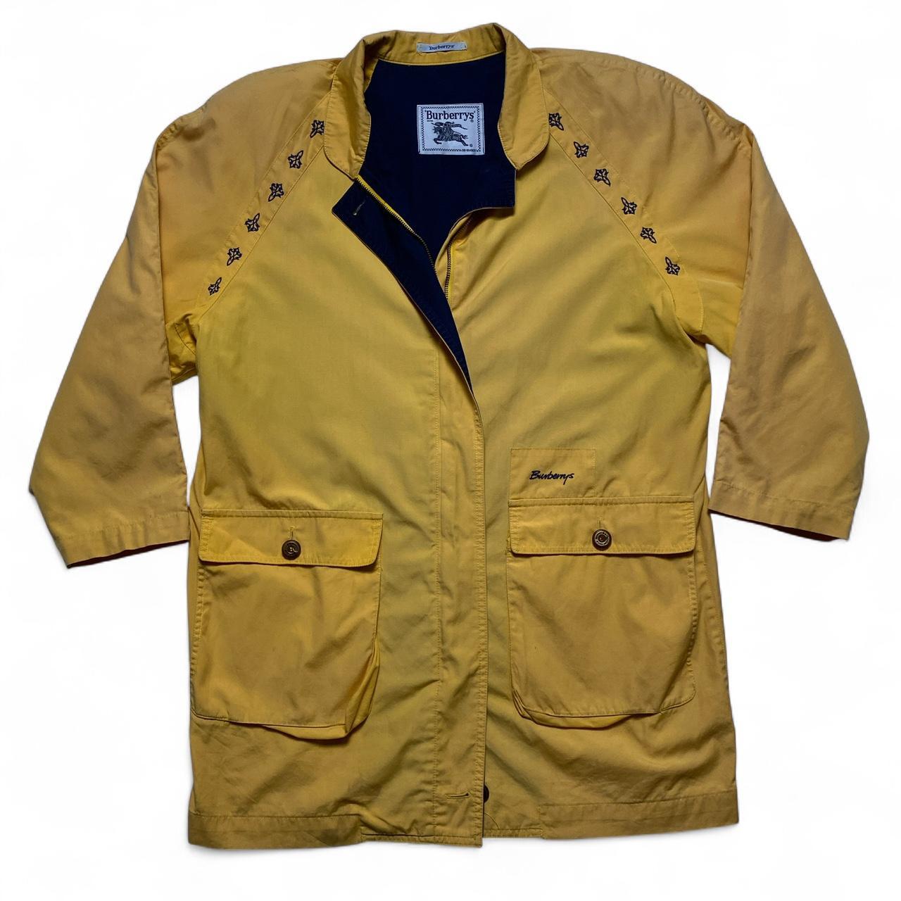 Burberrys Burrberry Leisure Vintage 90’s Lightweight Yellow Jacket (L)