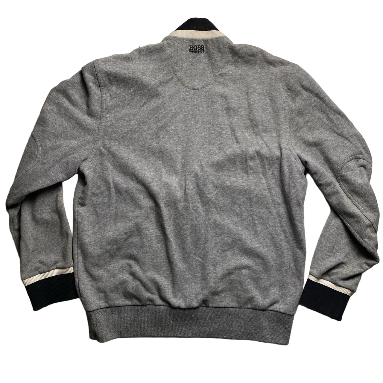 Hugo Boss Grey Cardigan Jumper (L)