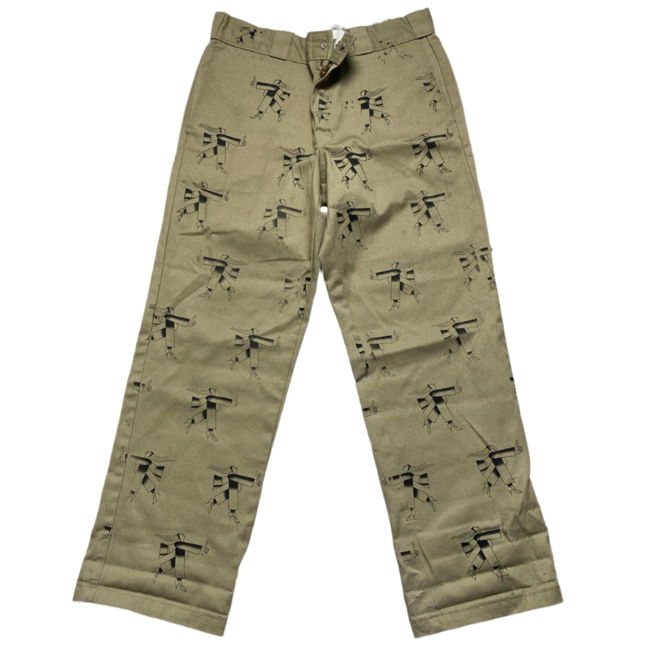 Dickies All Over Woman Print Chino Trousers (32W)