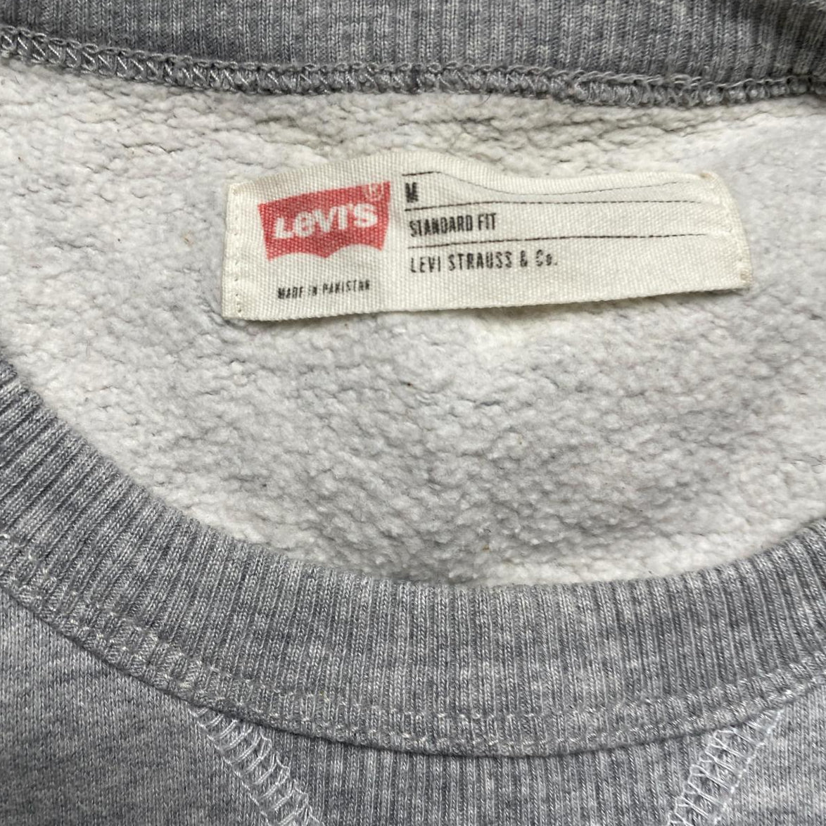 Levis Grey Jumper (M)