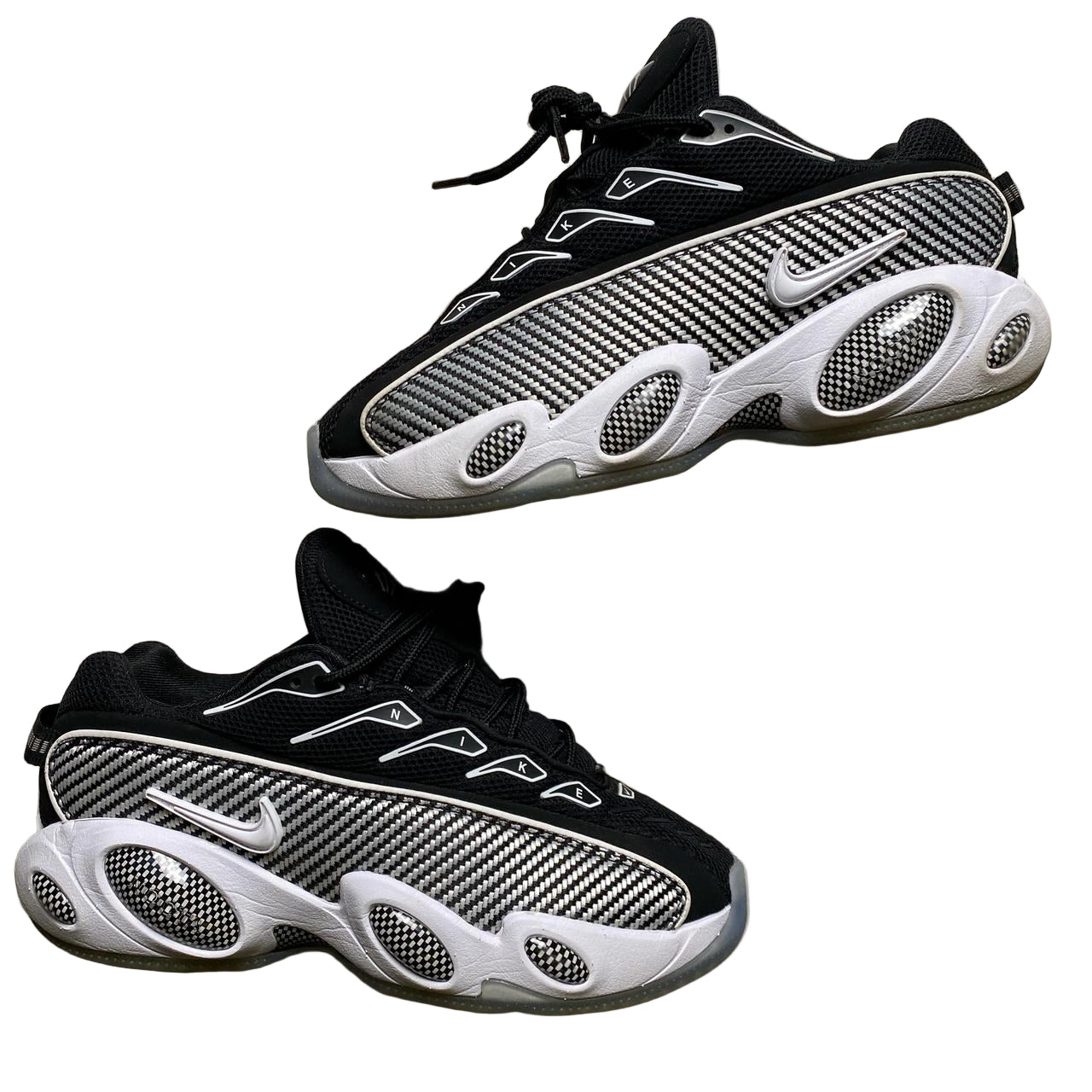 Nike NOCTA Glide Black White Noir (UK 7)