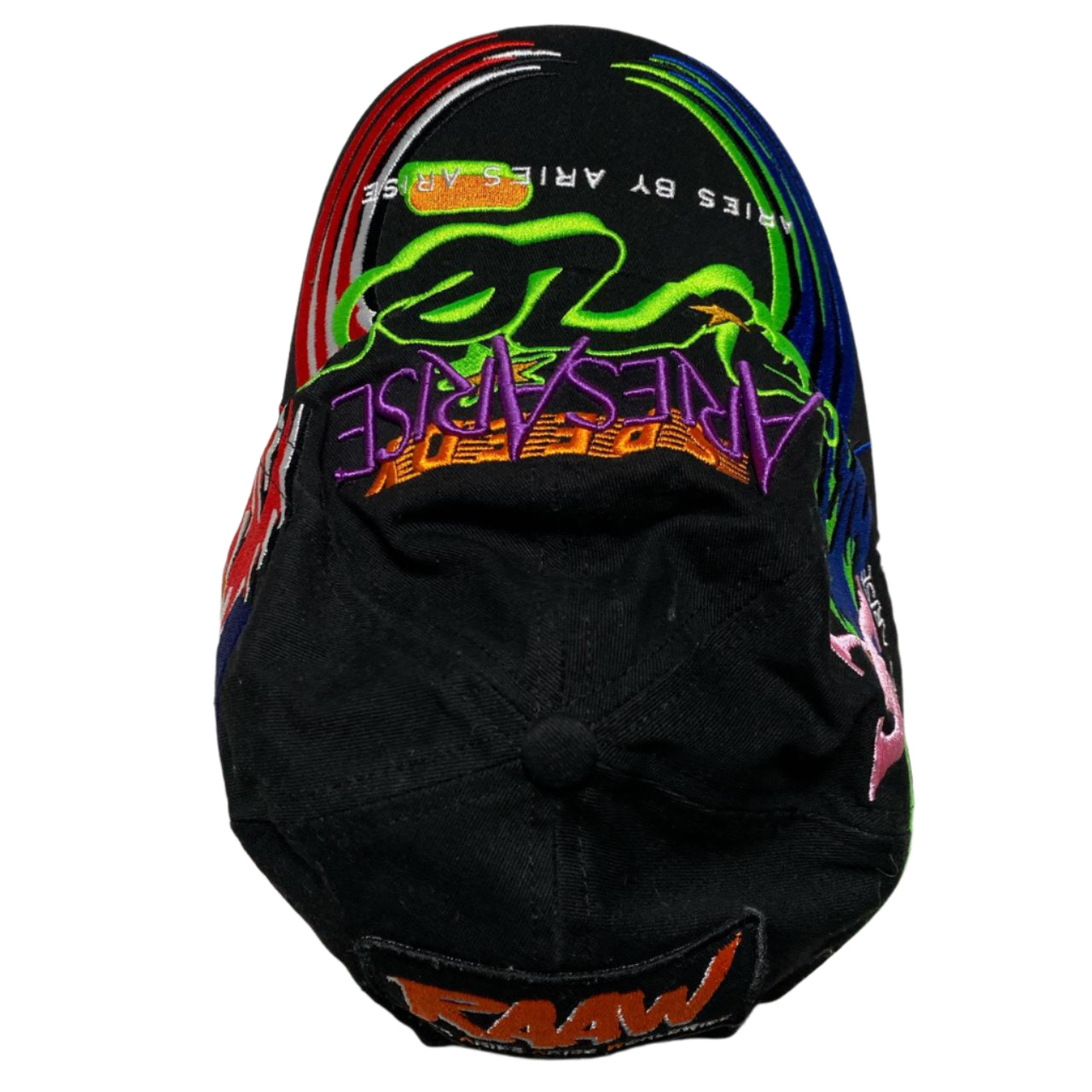 Aries Arise Nascar Multicolour Black Cap