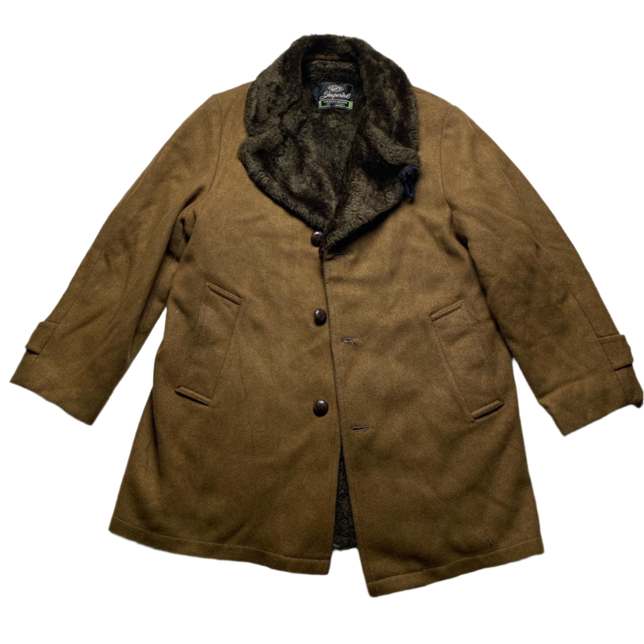 Imperial Vintage USA Wool Blend Duffle Coat (L)