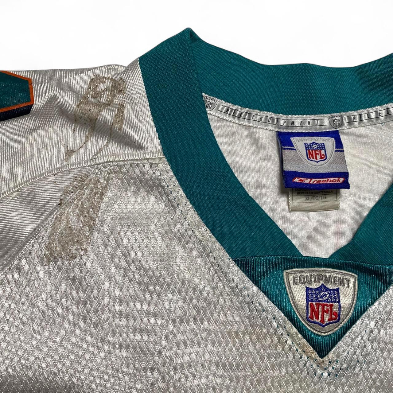 Reebok Miami Dolphins Vintage R Williams 34 White NFL Jersey (XL)