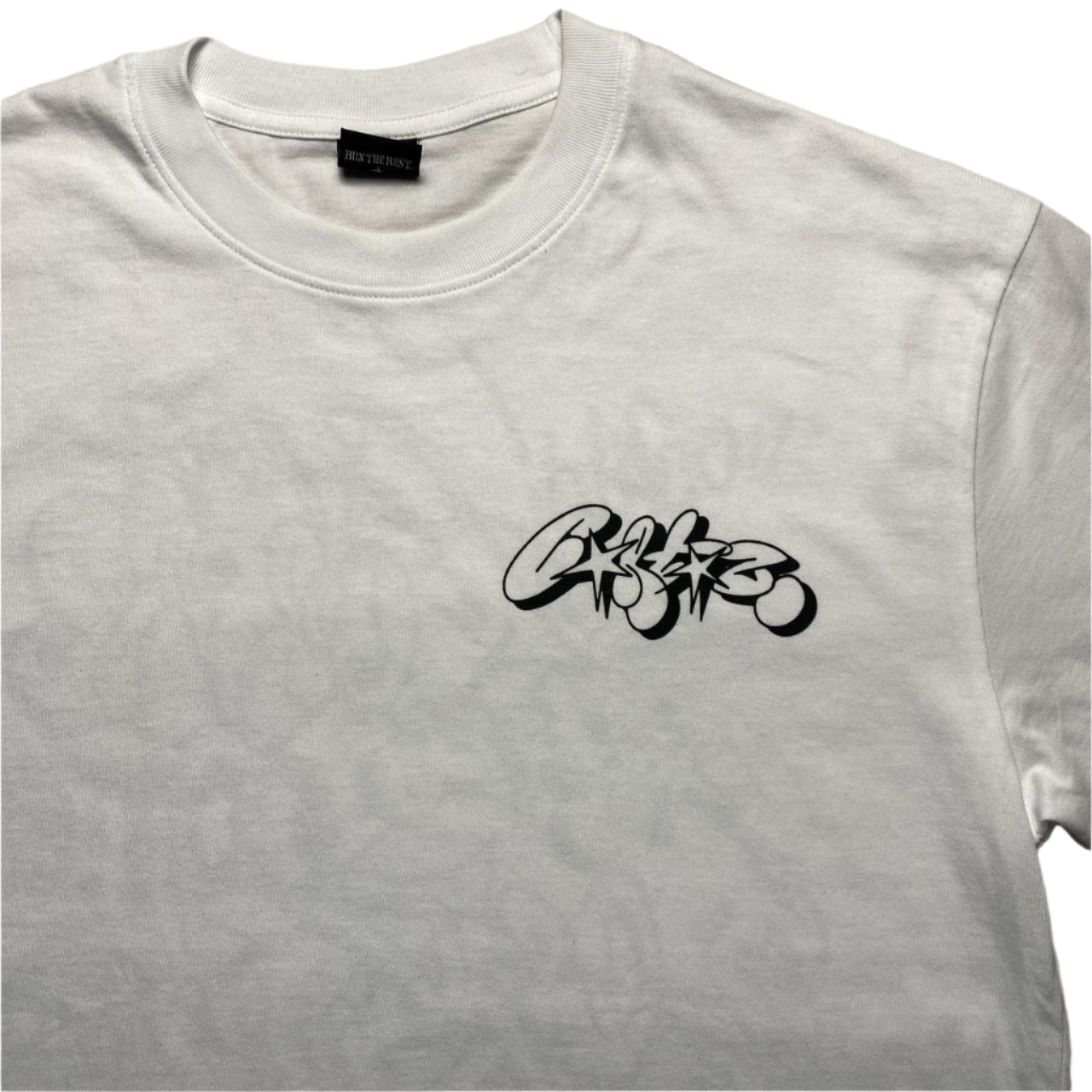 Corteiz Grafitti White and Black T Shirt (M)