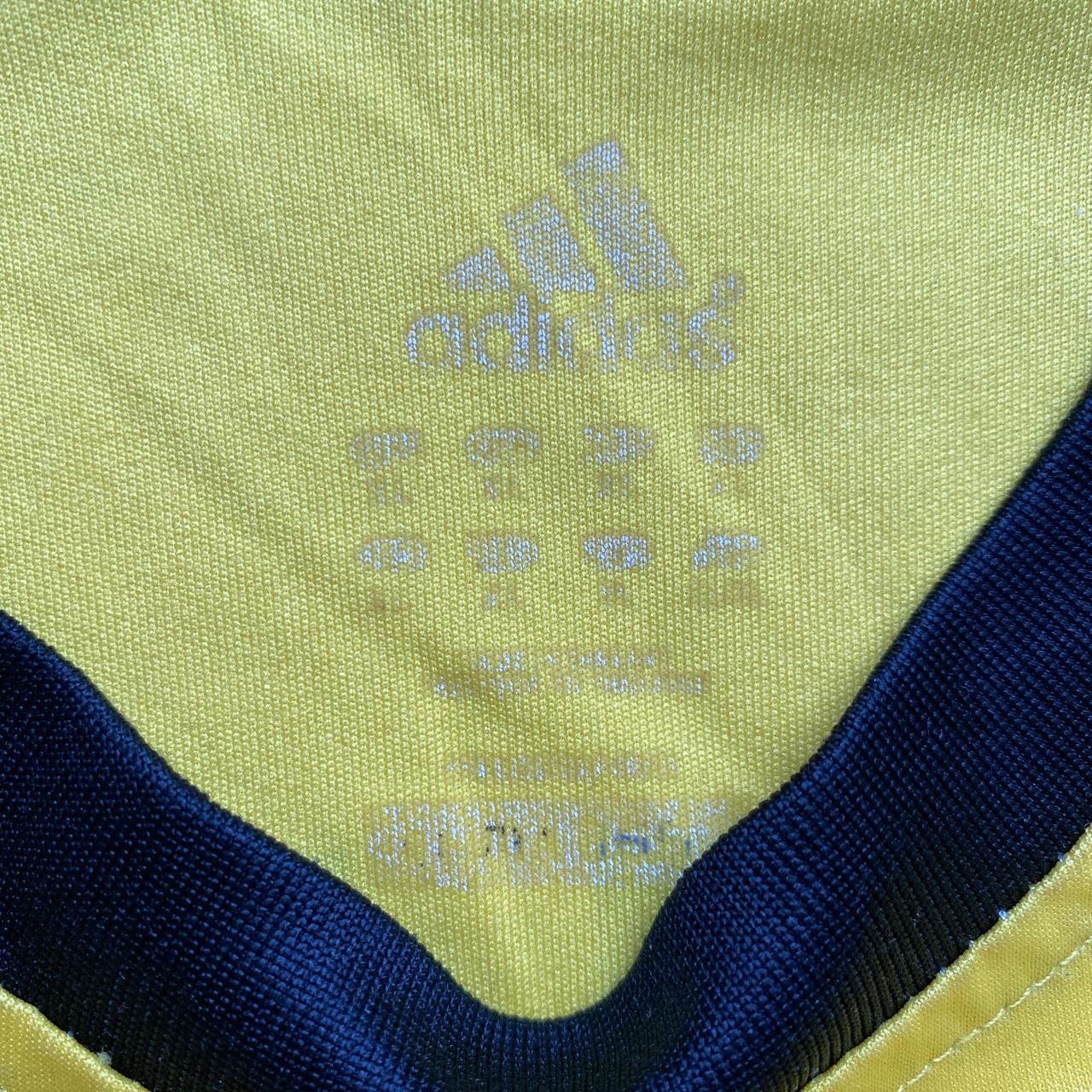 Spain Adidas Football Jersey Yellow and Black Casillas No 1 (XL)