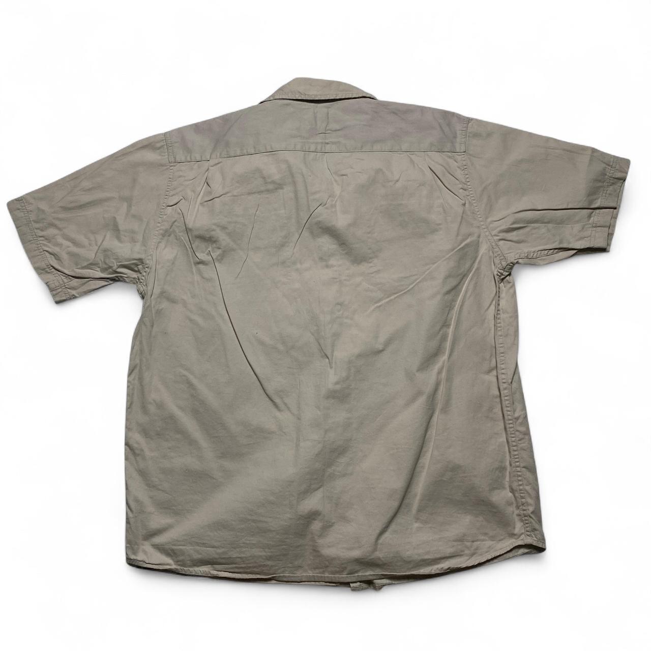 Wrangler Cream Short Sleeve Shirt