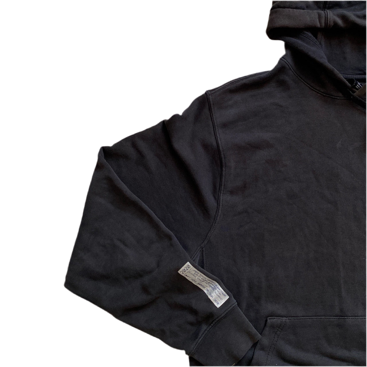 Nike Big Swoosh Black Hoodie (S)