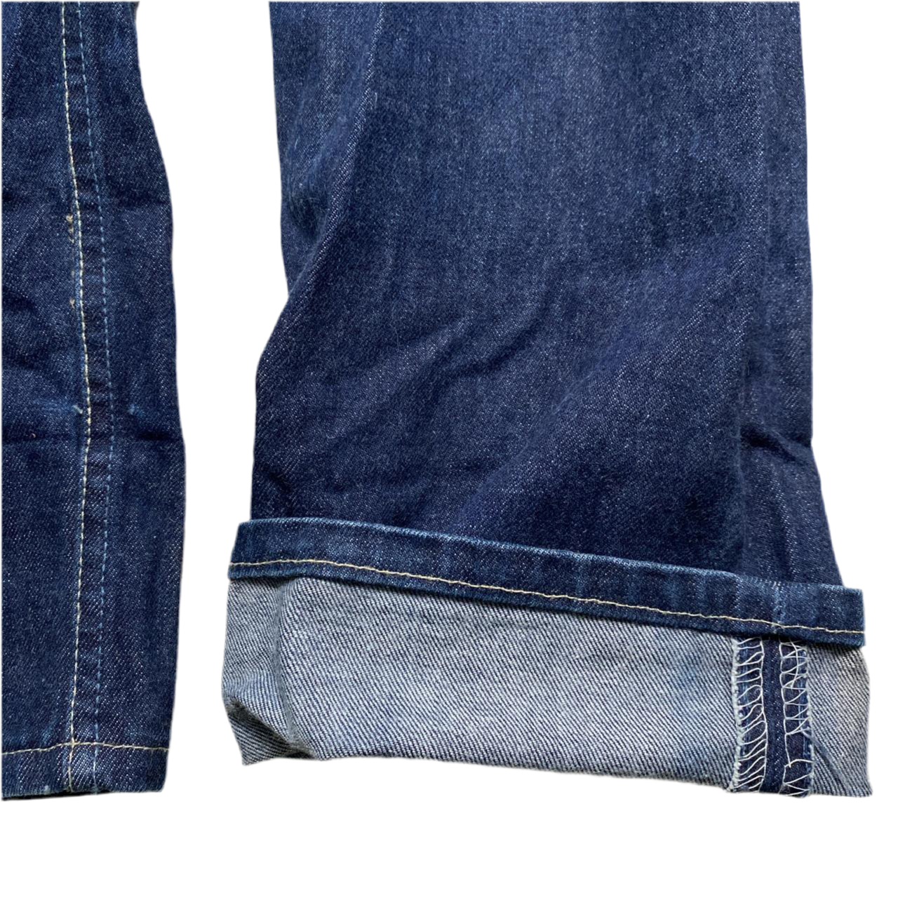 Levis 561 04 Buckleback Vintage Navy Baggy Jeans (32W)