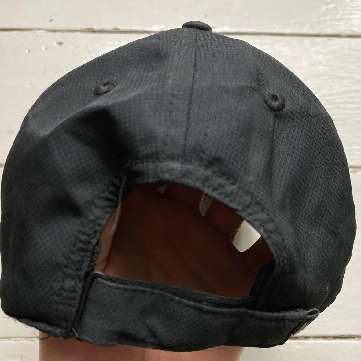 Lacoste Black and Green Croc Cap