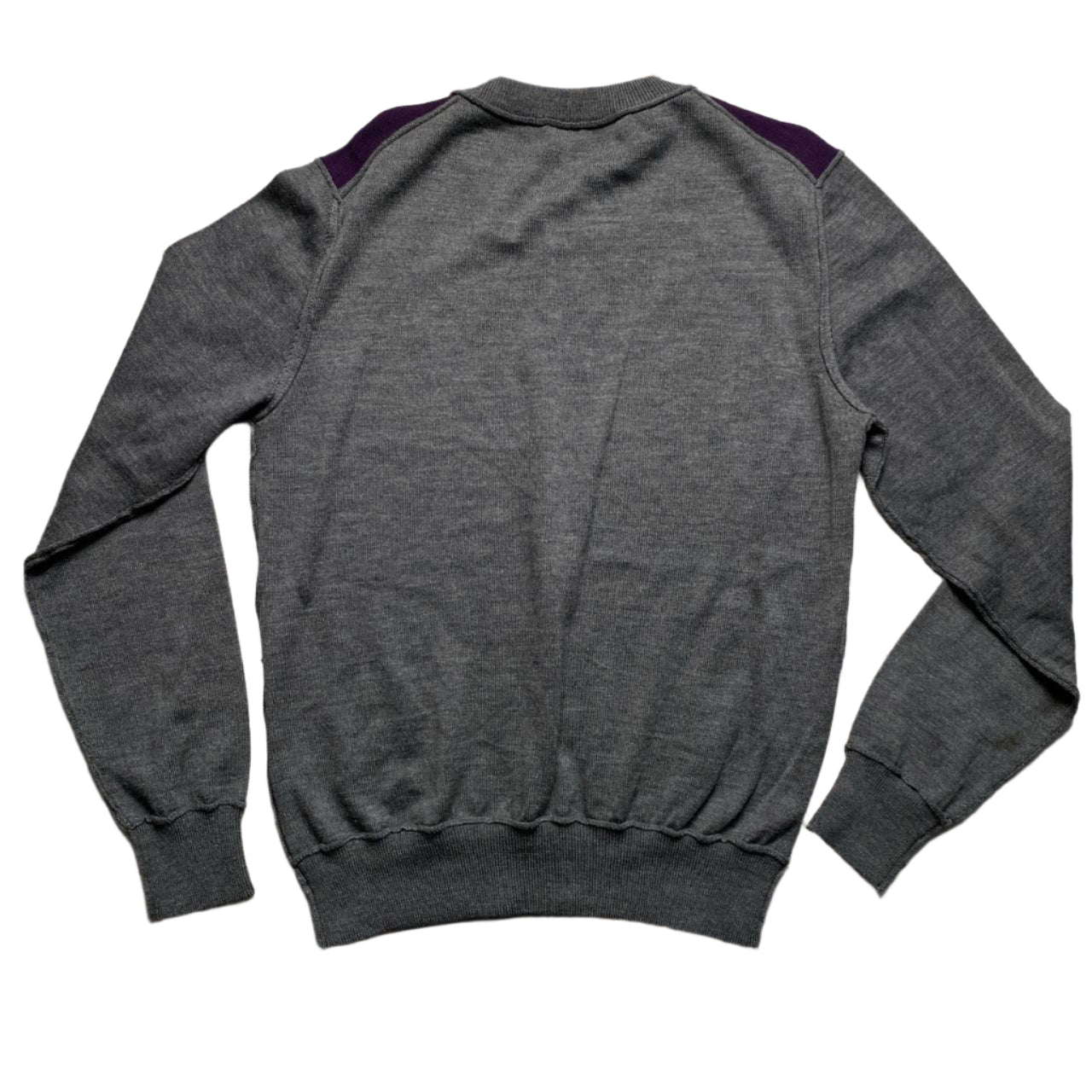 Dolce and Gabbana Stripe Multi Colour Grey Jumper (M)