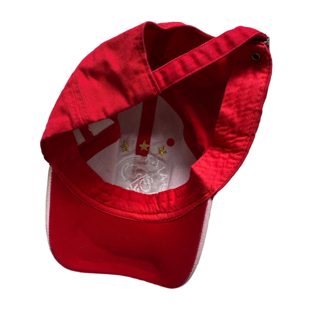 Ajax Red and White Football Cap