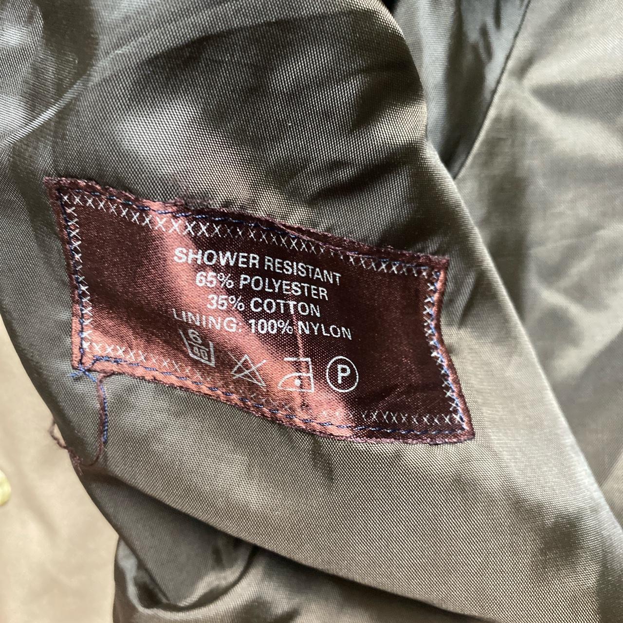 Dunn and Co Vintage Water Resistant Long Trench Coat (L)
