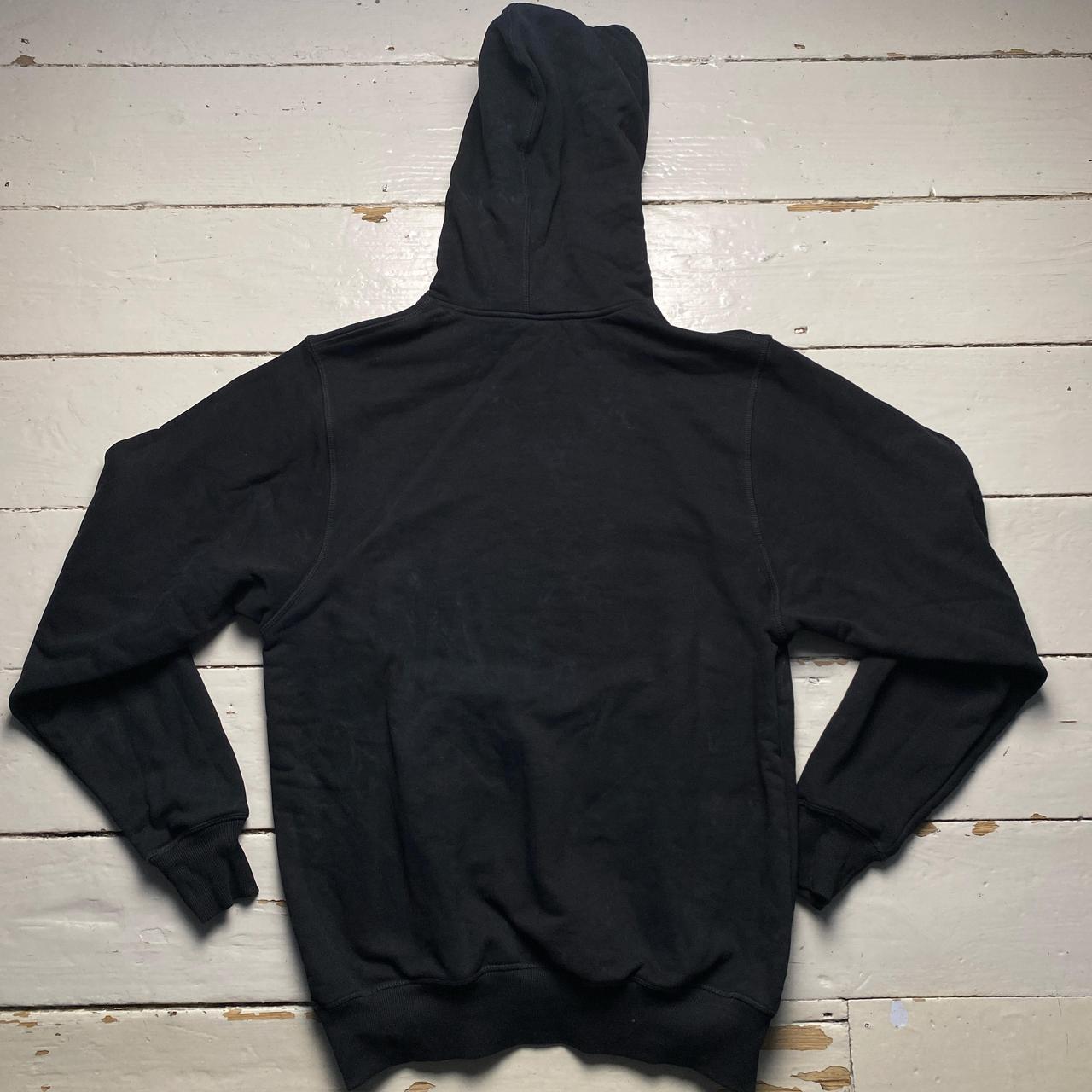 Corteiz Black and Red Alcatraz Hoodie