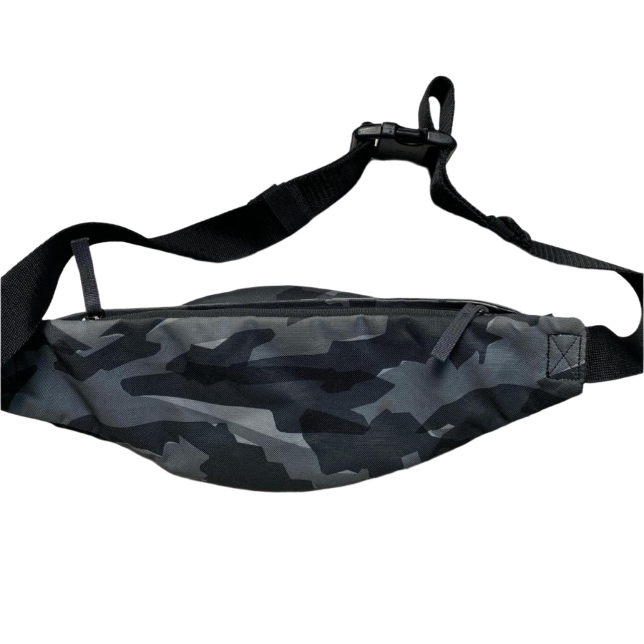 Nike Black Camouflage and White Pouch Fanny Pack Bag