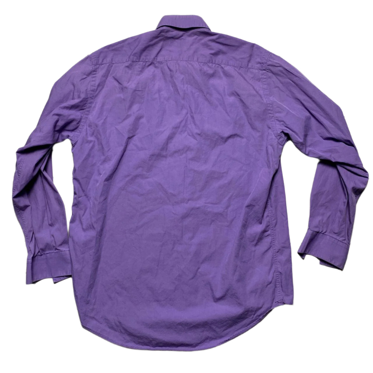 Versace Classic V2 Vintage Purple Long Sleeve Shirt (M)