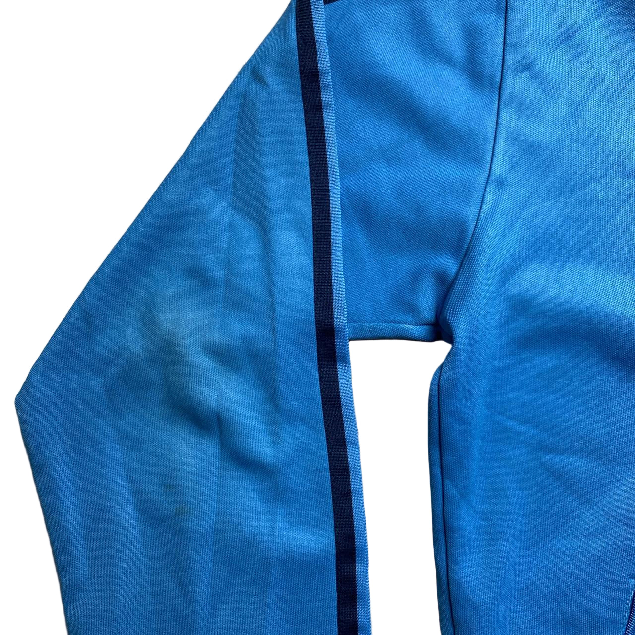 Adidas Originals Blue and Navy Tracksuit Jacket (L)