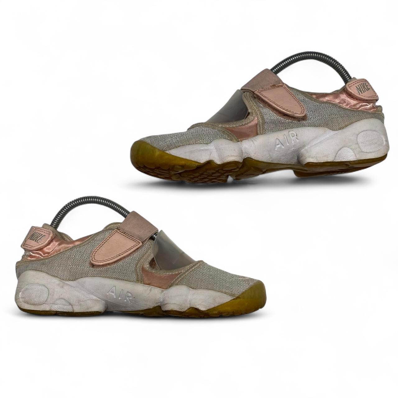 Nike Air Rift Pink and White Trainers (UK 6.5)
