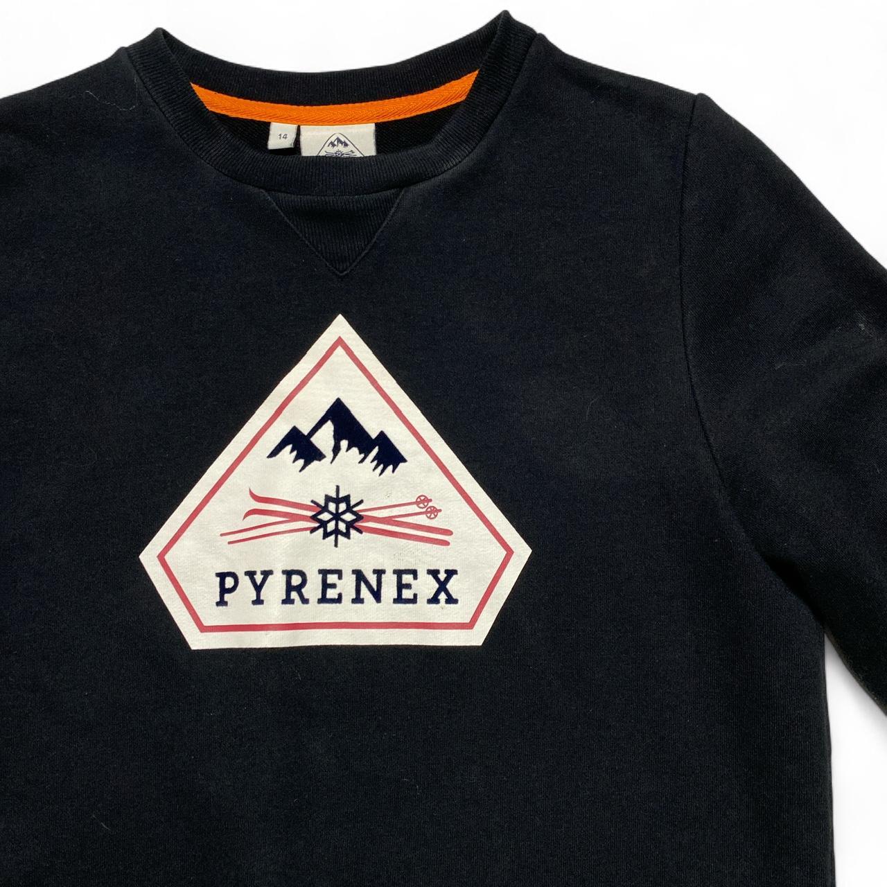 Pyrenex Black Crewneck Junior or Womens Jumper