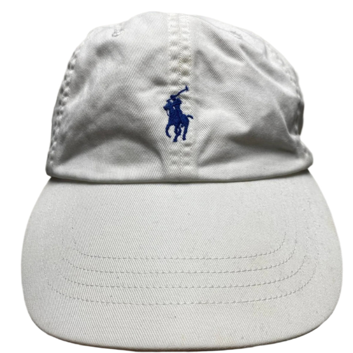 Polo Ralph Lauren White and Blue Cap